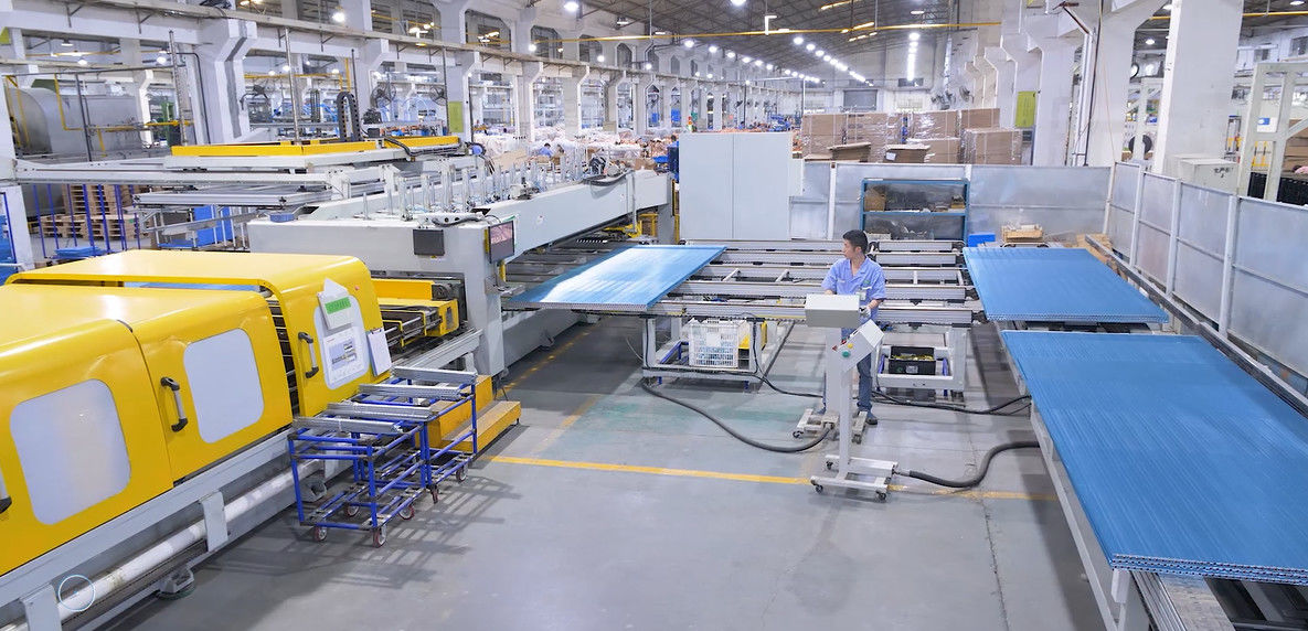 Henan Hongtai HVAC Equipment Co., Ltd. productielijn van de fabrikant