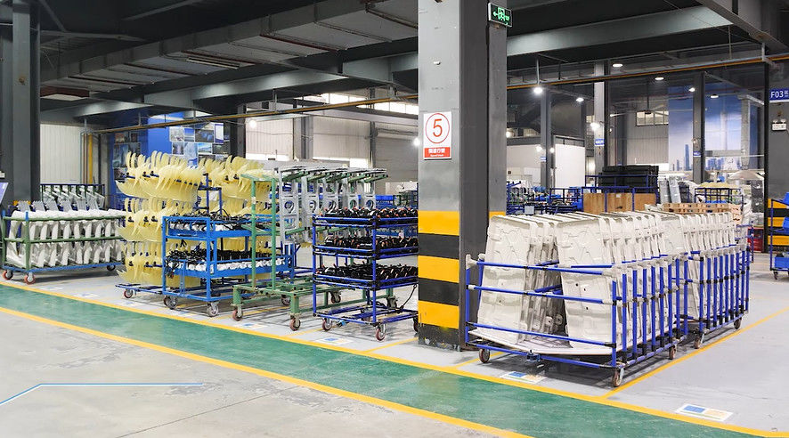 Henan Hongtai HVAC Equipment Co., Ltd. productielijn van de fabrikant