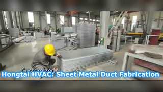 Hongtai HVAC: fabricage van plaatwerkkanalen – vakmanschap achter elk project