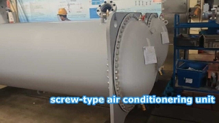 HVAC-unit op het dak, koelvermogen van 20-25 ton