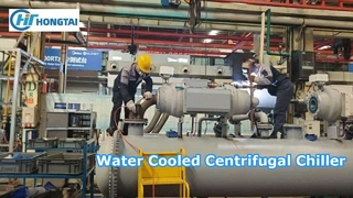 Watergekoelde centrifugale koelmachine Precisieleiding-las- en assemblageproces